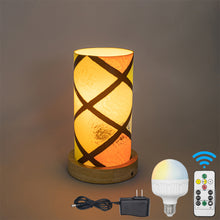 Load image into Gallery viewer, Rechargeable Cordless Night Light Dimmable Smart Bulbs with Remote Customized Pattern