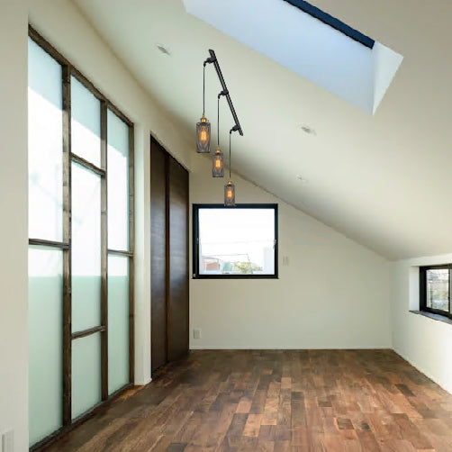 How To Install A Hanging Light In The Sloped Space