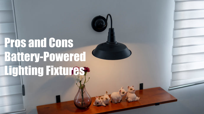 Pros and Cons of Battery-Powered Lighting