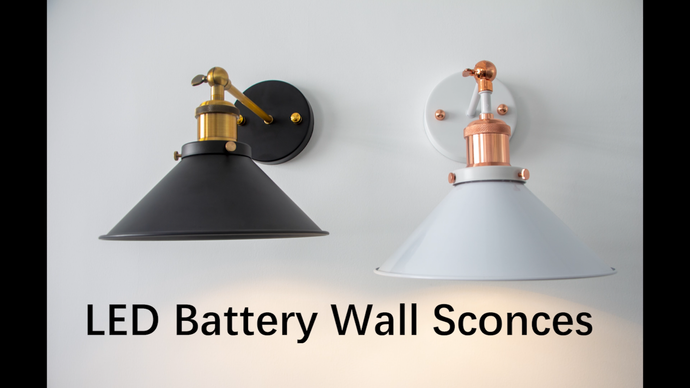 Great ideas for Kids room with LED Battery Wall Lamps