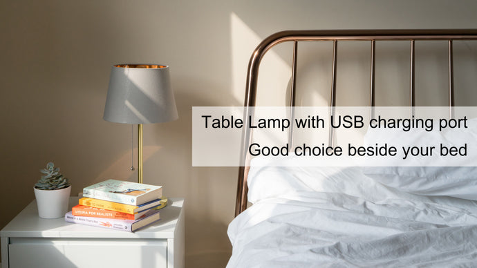 Looking for a Lamp with USB Port? Here is a good choice