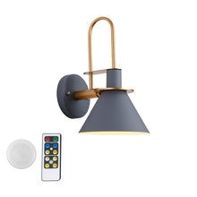 Load image into Gallery viewer, Battery Cordless Loft Gooseneck Wall Sconces Smart LED Bulbs with Remote