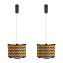 Load image into Gallery viewer, Collapsible Bamboo Column Shade Corded Track Light Adjustable Cable Freely For Seaside Villa Farmhouse 2Pcs C Style