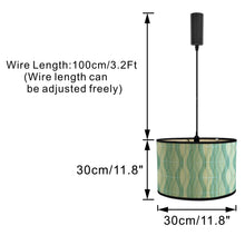 Load image into Gallery viewer, Folding Bamboo Column Shade Corded Track Light Adjustable Cable Freely For Seaside Villa Farmhouse 2Pcs Style D