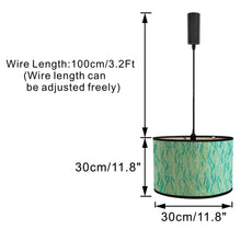 Load image into Gallery viewer, Folding Bamboo Column Shade Corded Track Light Adjustable Cable Freely For Seaside Villa Farmhouse 2Pcs Style C