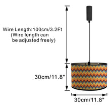 Load image into Gallery viewer, Collapsible Bamboo Column Shade Corded Track Light Adjustable Cable Freely For Seaside Villa Farmhouse 2Pcs C Style