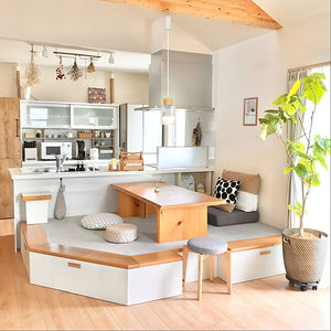 Brightness Adjusted Rechargeable Battery Remote LED Pendant Light Wood Base Glass Shade Modern Design
