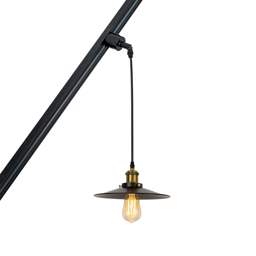 Sloped Position Track Light Fixture E26 Base 10