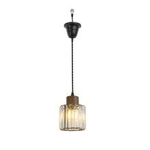Load image into Gallery viewer, Ceiling Spotlight Remodel Modern Crystal Lampshade E26 Connection Hanging Light Conversion Kit