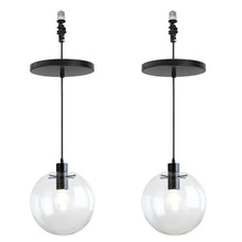 Load image into Gallery viewer, Ceiling Spotlights Remodel Droplight Glass Ball Shade Modern Design Hanging Light Conversion Kit For E26 Ceiling Lamp