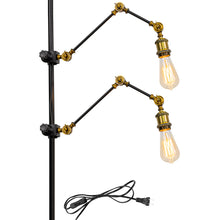 Load image into Gallery viewer, Multiple Customizations Clip Mounted Lamp Adjusted Lamp Arm Fixing To Table Tube Board Bookshelves