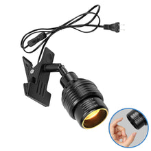 Load image into Gallery viewer, Clip Lamp Adjusted Light Beam Focus Lighting Plug In Wired Multi Color Temperature Options