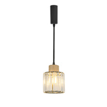 Load image into Gallery viewer, Modern Crystal Track Light E26 Base Hanging Lamp 3.2 Ft Adjusted Height Freely