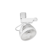 Load image into Gallery viewer, Track Ceiling White Mini Fan Easy To Install Adjustable Angle Simple Design For Air Circulation