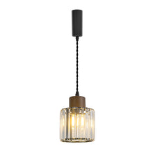 Load image into Gallery viewer, Modern Crystal Track Light E26 Base Hanging Lamp 3.2 Ft Adjusted Height Freely