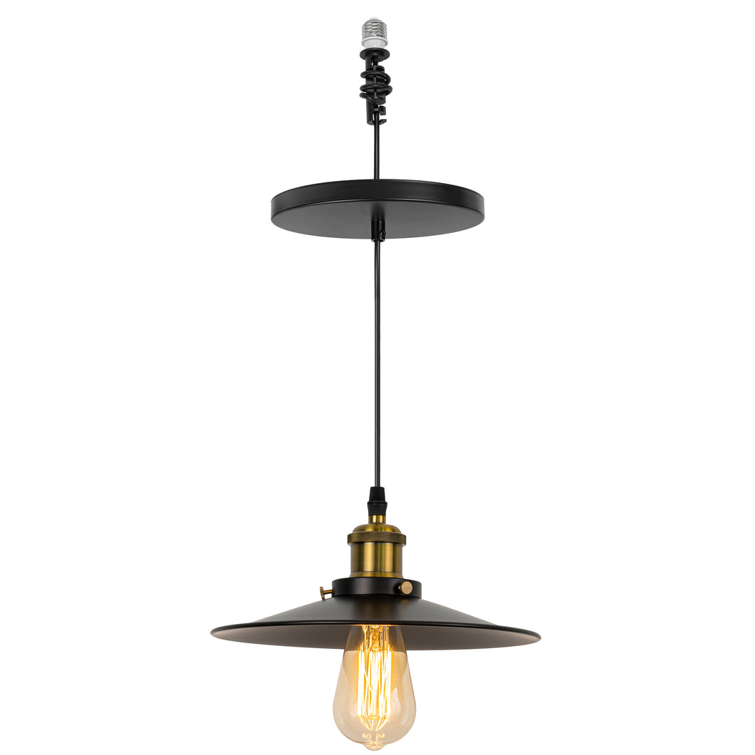 Ceiling Spotlights Remodeling Pendant Lighting E26 Base Connector Vintage Design Metal Lamp Conversion Kit For E26 Ceiling Lamp