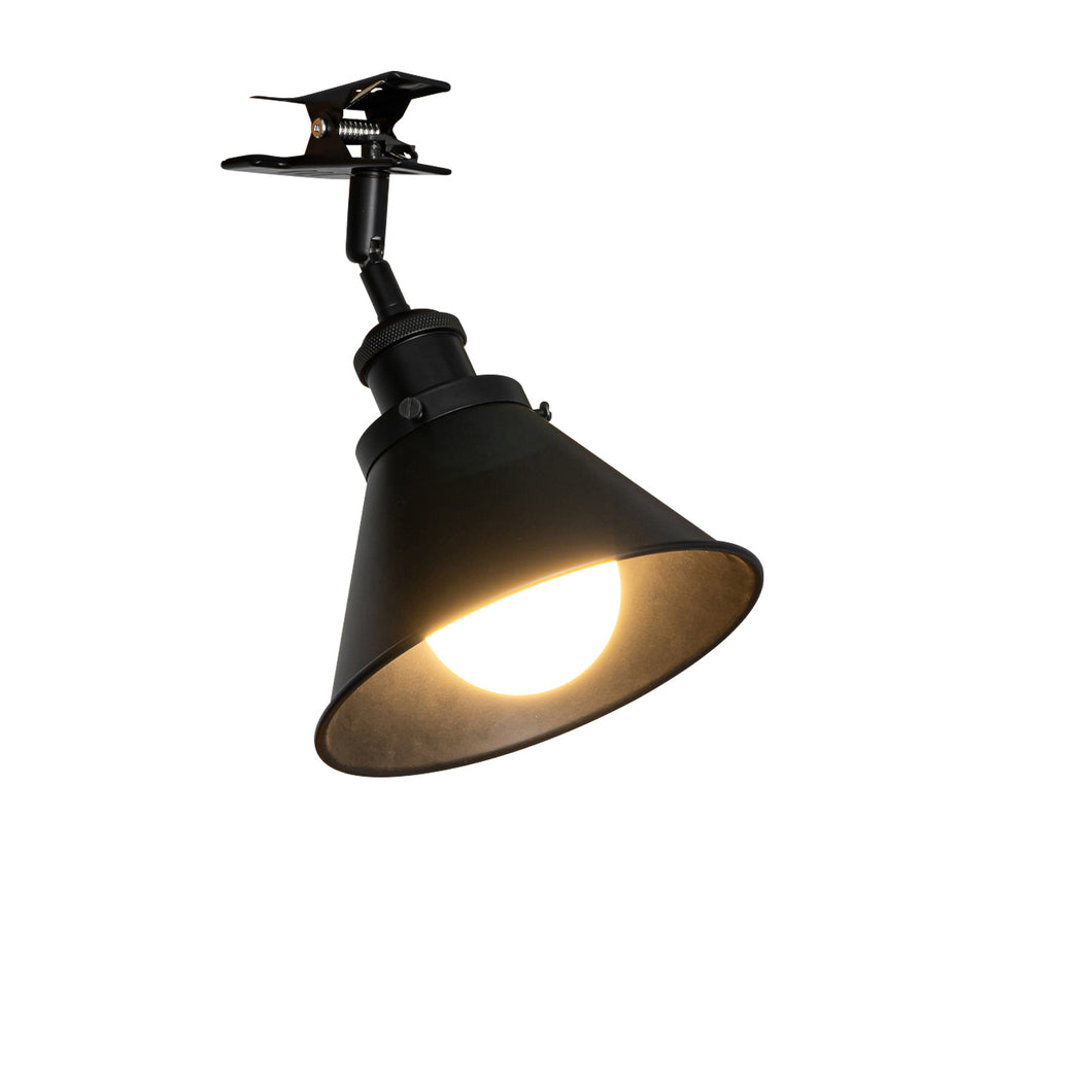Battery Run Or Electrify Clamp Lamp Adjusted Angle Customized Clip Light For Bookshelf Boards