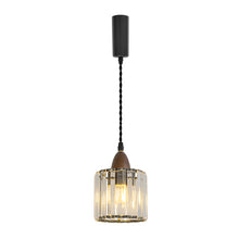 Load image into Gallery viewer, Modern Crystal Track Light E26 Base Hanging Lamp 3.2 Ft Adjusted Height Freely