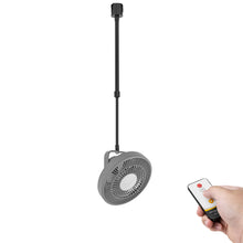 Load image into Gallery viewer, Track Ceiling Fan With Light Rechargeable Battery Easy To Install Simple Design For Air Circulation