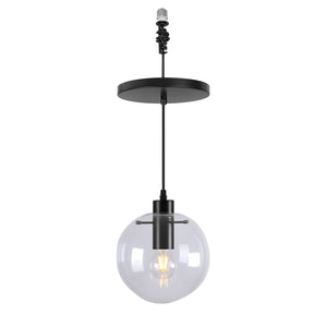 Ceiling Spotlights Remodel Droplight Glass Ball Shade Modern Design Hanging Light Conversion Kit For E26 Ceiling Lamp