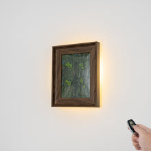 Load image into Gallery viewer, Vintage Photo Frame Dry Leaves Decorative Lamp Rechargeable Battery Remote For TV Background Wall