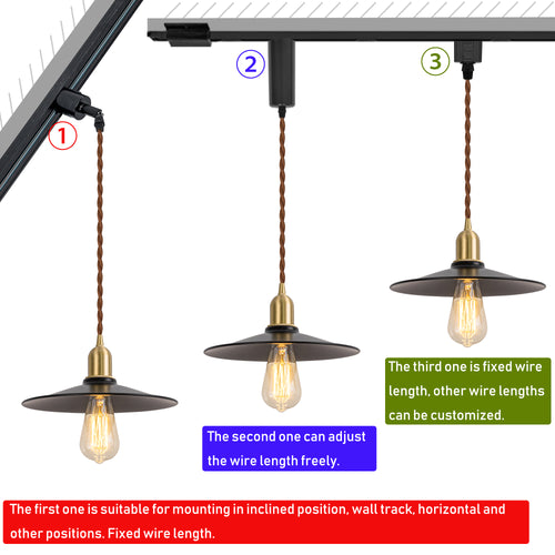 Track Mount Lighting Black Dia 10.2