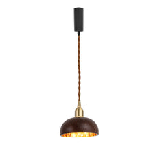 Load image into Gallery viewer, Handmade Coconut Shell Track Pendant Lights Freely Adjustable Cord Vintage Design Loft Kitchen Sink Lamp
