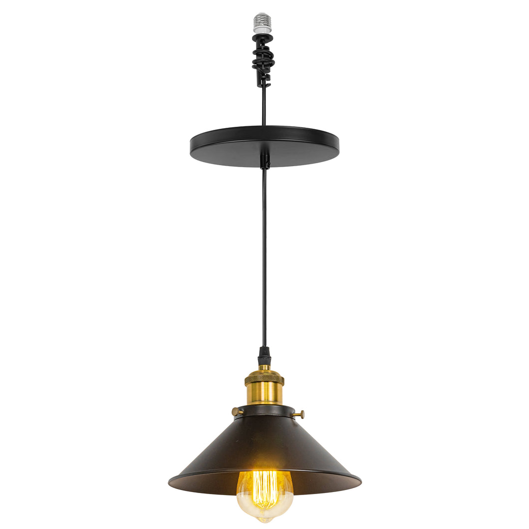 Ceiling Spotlight Conversion Metal Pendant Light E26 Base Connector Ad Nunu Lighting