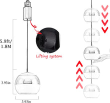Load image into Gallery viewer, LED Retractable Lift Track Light Modern Home Deco Adjustable Height Track Light Fixture 3pcs