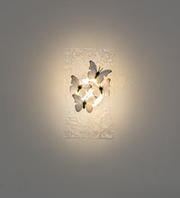 Load image into Gallery viewer, Clear Ripple Background With Cute White Butterfly Battery Run Remote Night Light For Bedsides Home