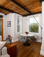 Load image into Gallery viewer, Industrial Pulley Pendant Lamp with 15ft &amp; 20ft Plug-in Cord Dimmer Smart Led Bulb Iron Cone Shade