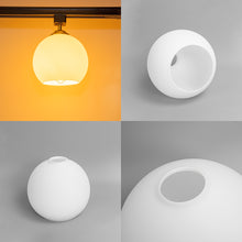Load image into Gallery viewer, Track Head Lighting Ceiling Lights Globe Glass Lampshade