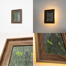 Load image into Gallery viewer, Vintage Photo Frame Dry Leaves Decorative Lamp Rechargeable Battery Remote For TV Background Wall