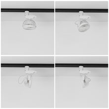 Load image into Gallery viewer, Track Ceiling White Mini Fan Easy To Install Adjustable Angle Simple Design For Air Circulation