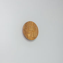Load image into Gallery viewer, Customized Hand-carved Wooden Light Home Decor Convenient Hook Wall Sconce Battery Remote Background Dimmable Light
