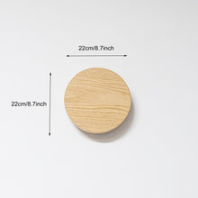 Load image into Gallery viewer, Handmade Natural Rounded Wooden Convenient Hook Wall Sconce Go Wire-Free Battery Background Light
