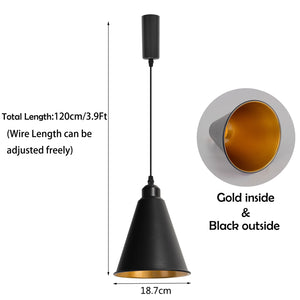 Remote Control RGB LED Track Pendant Light Adjustable Fixture Loft Style
