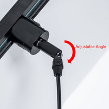 Load image into Gallery viewer, One Track Light Fixture Mini E26 Base Customized Length Hanging Lamp Sloped Position Roof