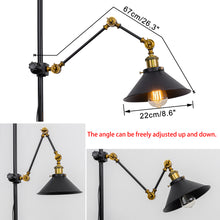 Load image into Gallery viewer, High-Quality Metal Fixing To Vertical Attachments Adjustable Lamp Arm Clamp Lamp With Plug Cord(DZ22)