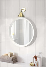 Load image into Gallery viewer, Battery Wireless Plating Polishing Bronze Lampshade Wall Sconce Remote Dimmable LED