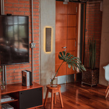 Load image into Gallery viewer, Customized Handcrafted Wooden Industrial Handmade Home Decor Convenient Hook Wall Sconce Motion Sensor Battery Lighting