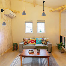 Load image into Gallery viewer, Sloped Position Ceiling Light Fixture Grey Modern Hanging Lamp Inclined Roof Home