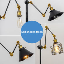 Load image into Gallery viewer, Multiple Customizations Clip Mounted Lamp Adjusted Lamp Arm Fixing To Table Tube Board Bookshelves
