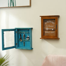 Load image into Gallery viewer, Vintage Design Entry Key Holder Idea Wall Storage Decoration Rechargeable Human Motion Sensor Light Creative Hanging Key Rack