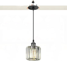 Load image into Gallery viewer, Can Lights Retrofit Recessed Lighting with Outlet Adapter Crystal Pendant Lighting for Kitchen