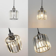 Load image into Gallery viewer, Can Lights Retrofit Recessed Lighting with Outlet Adapter Crystal Pendant Lighting for Kitchen