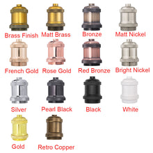 Load image into Gallery viewer, Customizable Industrial Factory Retro Mini E26 Base Multiple Color Options Track Pendant Light