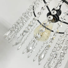 Load image into Gallery viewer, Crystal Metal Swag Plug-in Dimmable Pendant Light For Home Loft Modern Design