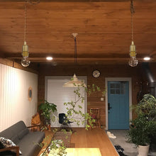 Load image into Gallery viewer, Track Light Fixture Mini E12 Brass Base Hanging Lamp Vintage Design