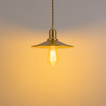 Load image into Gallery viewer, Hanging Light Plug In Dimmable Corded Brass Kitchen Lamp Modern Design